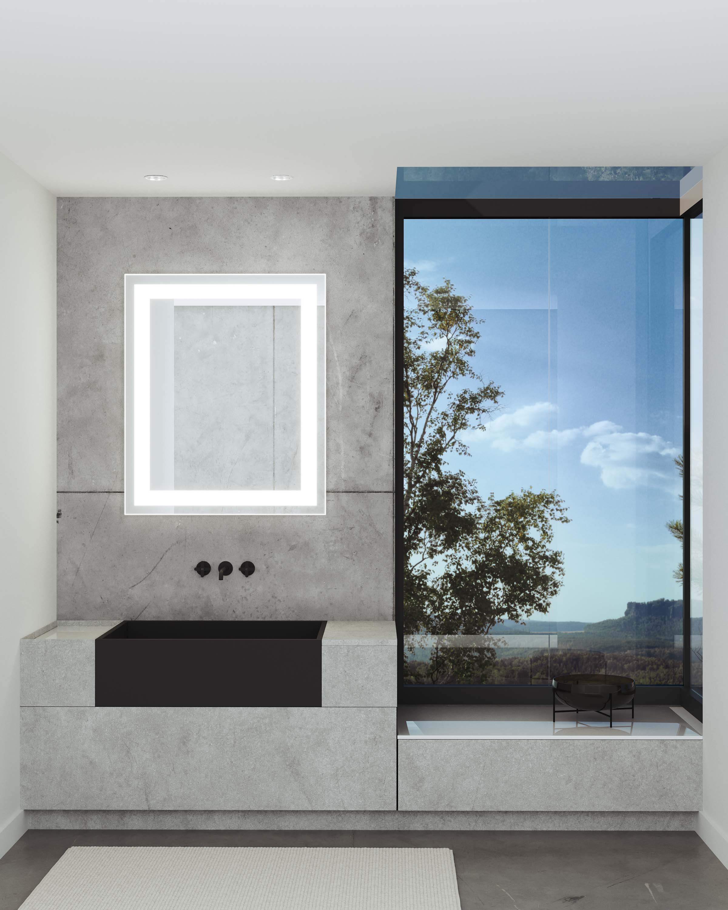 Sneak Peek New 2024 Lighting Designs   Captarent LED Modern Bathroom Mirror 36 42 P300470 030 CS WEB 